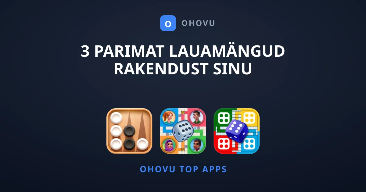 3 Parimat Lauamängud Rakendust Sinu Nutiseadmesse